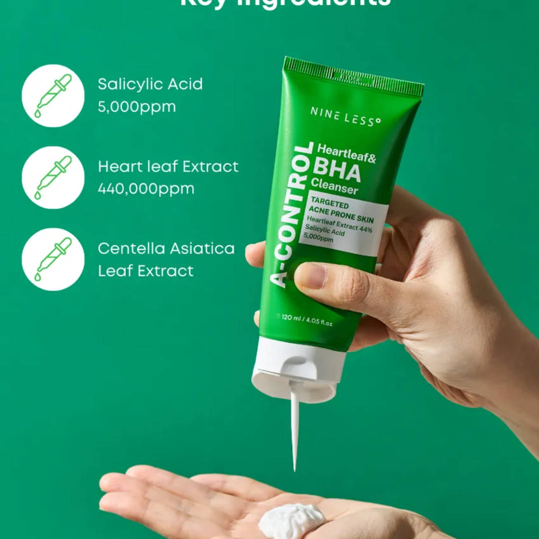 A-Control Heartleaf & BHA Cleanser