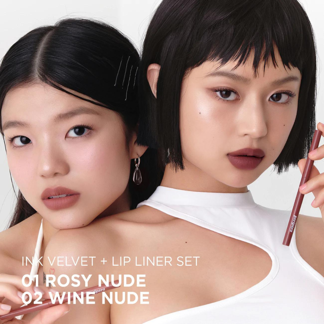 Ink Velvet + Lip Liner Set Peripera