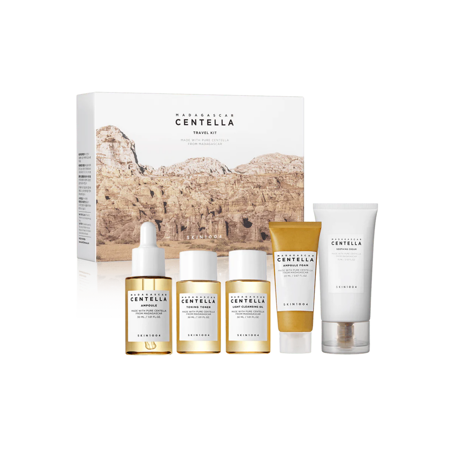 Madagascar Centella Travel Kit
