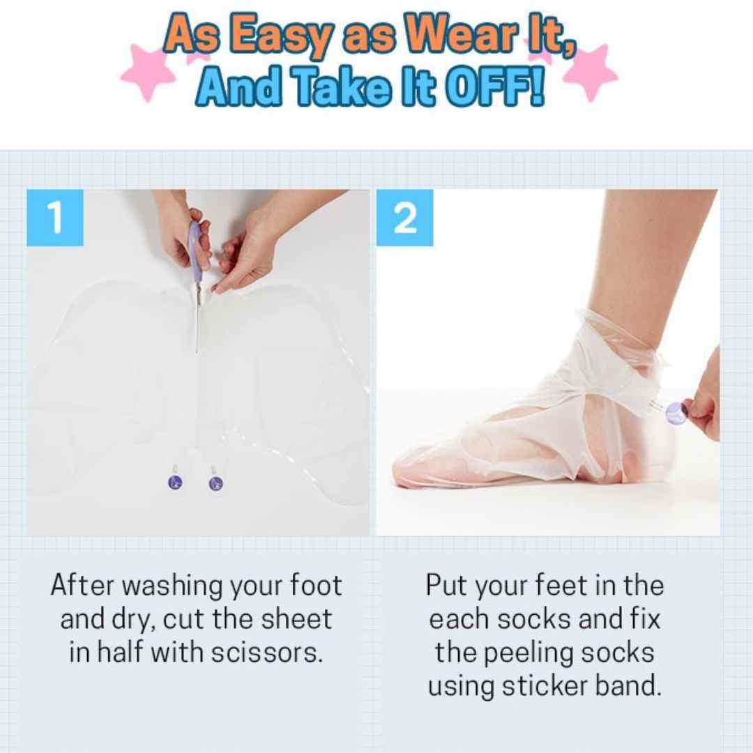 Soft Foot 30 Minute Peeling Socks
