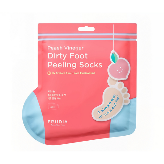 Peach Vinegar Foot Peeling Socks