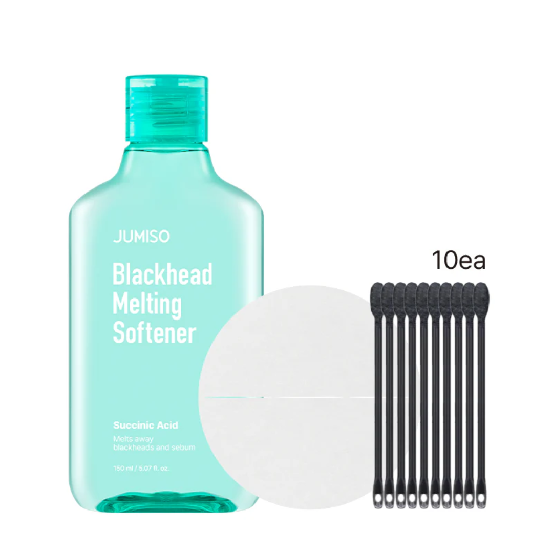 Blackhead melting softner 150ml + cotton pad(40pads) + cotton Swab 10ea