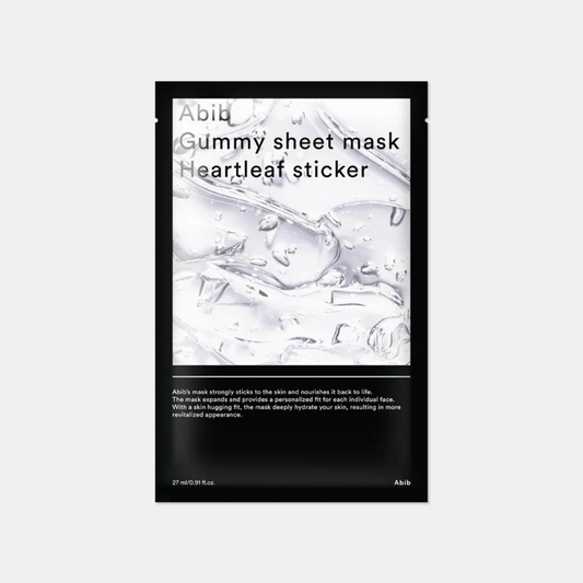 Gummy Sheet Mask Heartleaf Sticker Abib