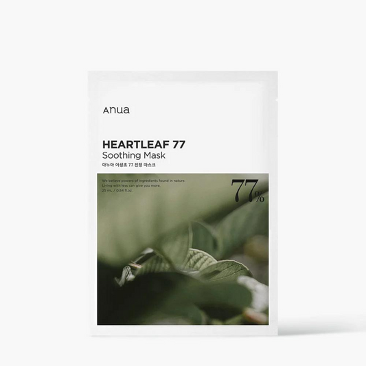 Heartleaf 77% Soothing Sheet Mask Anua