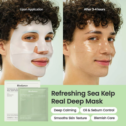 Refreshing Sea Kelp Real Deep Mask