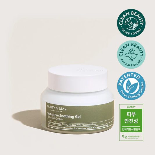 Sensitive Soothing Gel Blemish Cream Mary&May